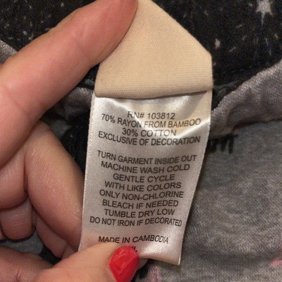 Munki Munki size XL grey Owl Jammie pants only - Picture 6 of 7